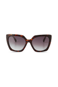 Gina - Dark Tortoise + Grey Gradient Lens