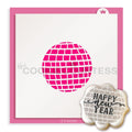 Disco Ball Stencil
