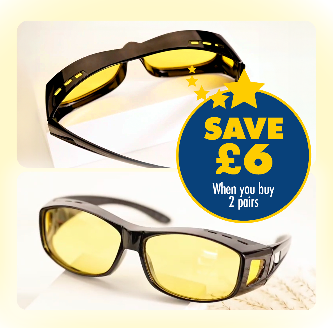 Five Star Direct Anti-Glare Glasses