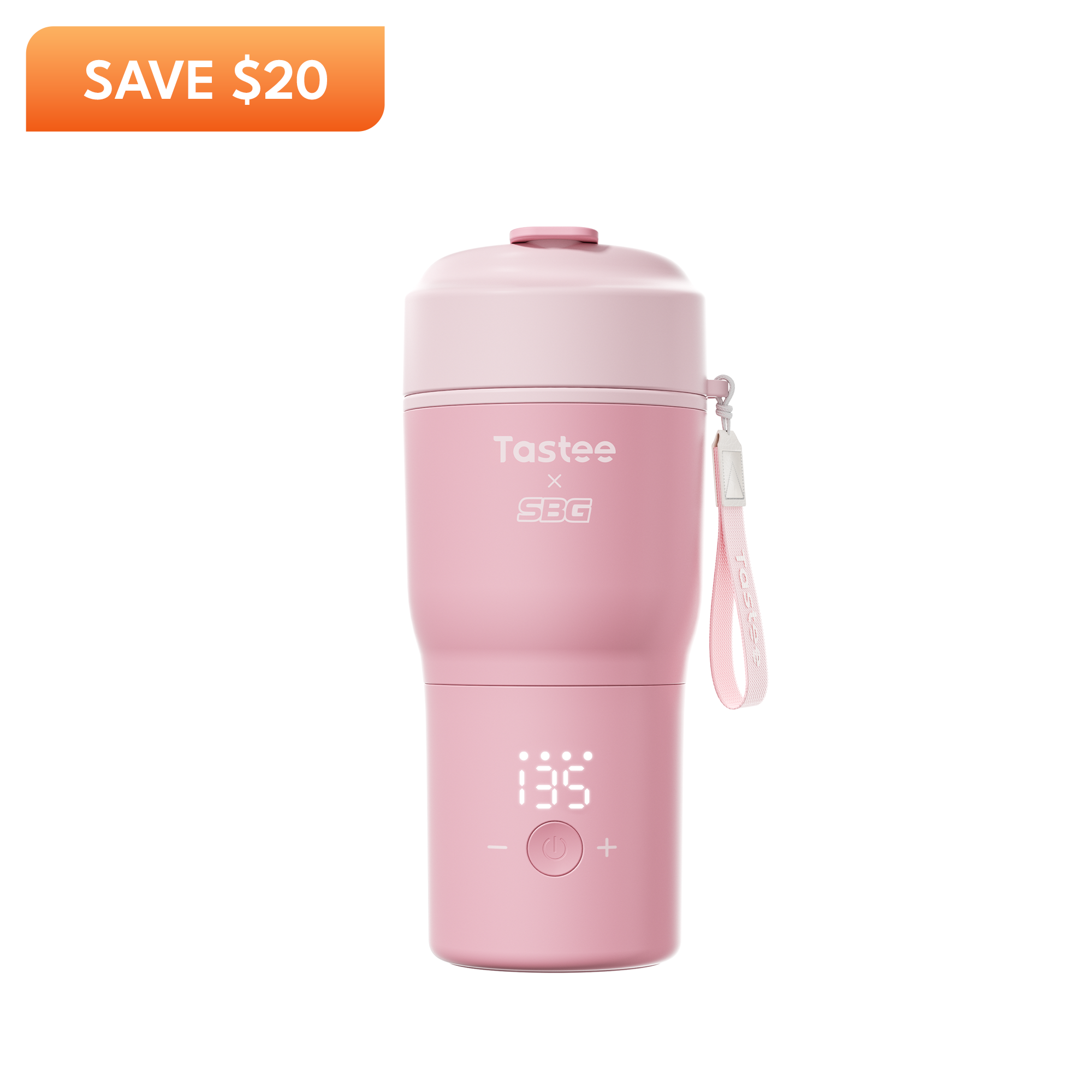 Tastee Travel Coffee Mug (SBG Edition) - Pink