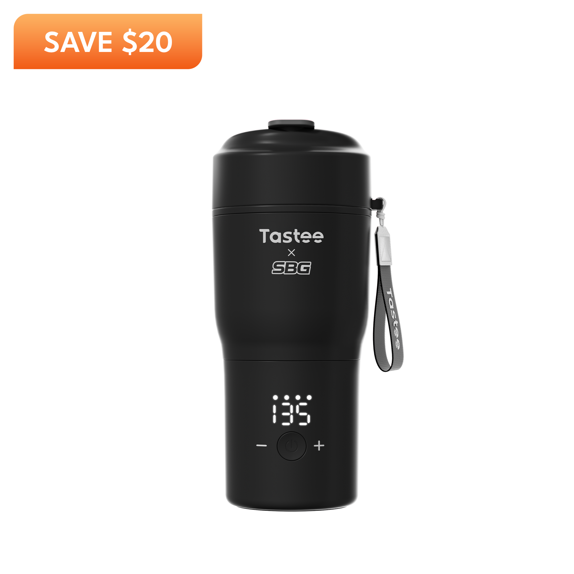 Tastee Travel Coffee Mug (SBG Edition) - Black