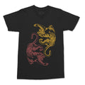 Dueling Tigers Tee - XL / Black