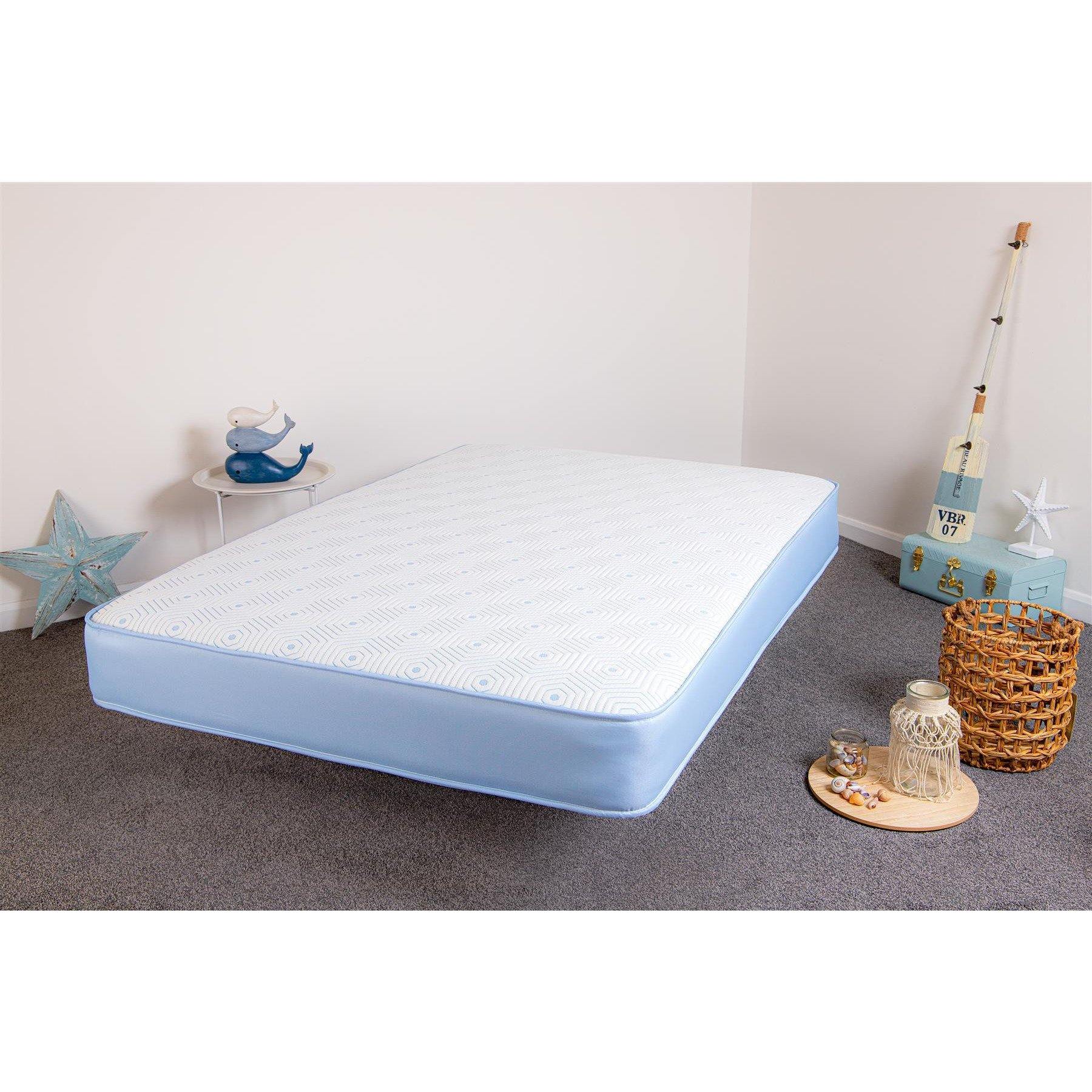 Starlight Beds™ | Spring & Memory Fibre Mattress - 2ft6 by 5ft9 Shorty Mattress (75cm by 175cm)