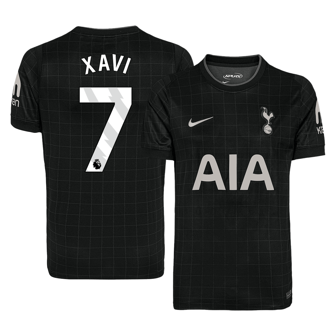 XAVI #7 Tottenham Hotspur Away Soccer Jersey 2025/26 - S