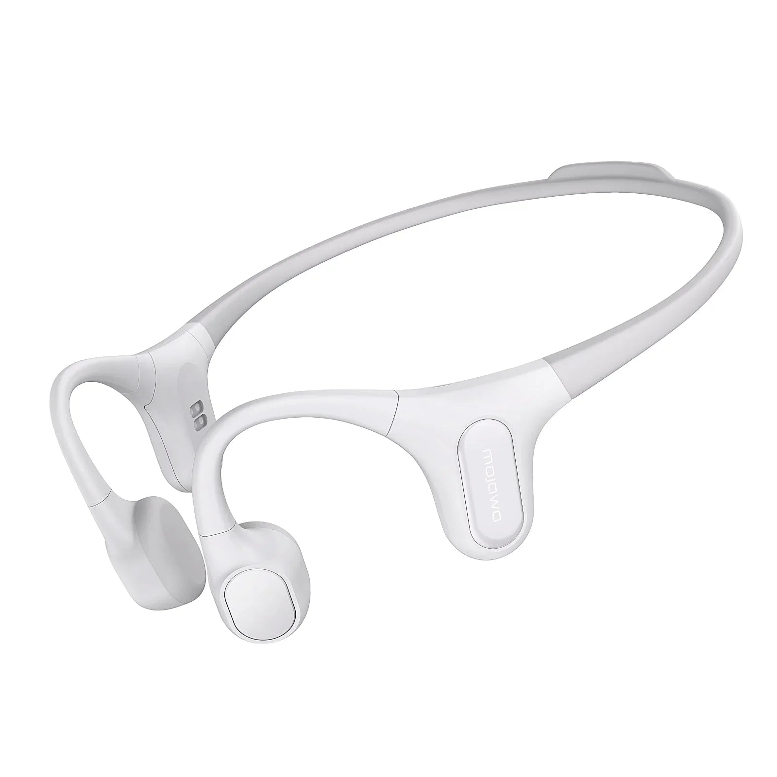 Run Plus Open-Ear Bone Conduction Headphones - IP68 Waterproof Marathon Running & Swimming - Grey