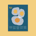 Egg Fun Facts Print - 12x16" / Unframed