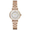 Emporio Armani AR1909 Ladies Watch Rose Gold Pearl