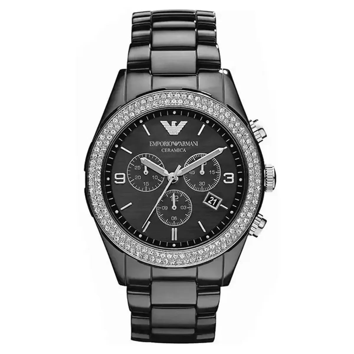 Emporio Armani AR11363 Claudio Chronograph Black Dial Men's Watch
