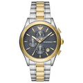 Emporio Armani Paolo AR11527 Men's Chronograph Watch – 42mm Grey Dial Two-Tone Steel Bracelet