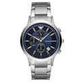 Emporio Armani Renato AR11164 Men's Chronograph Watch – 43mm Navy Blue Dial