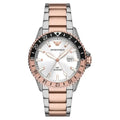 Emporio Armani Sea Explorer AR11591 Men's GMT Watch – 42mm White Dial Two-Tone Bracelet