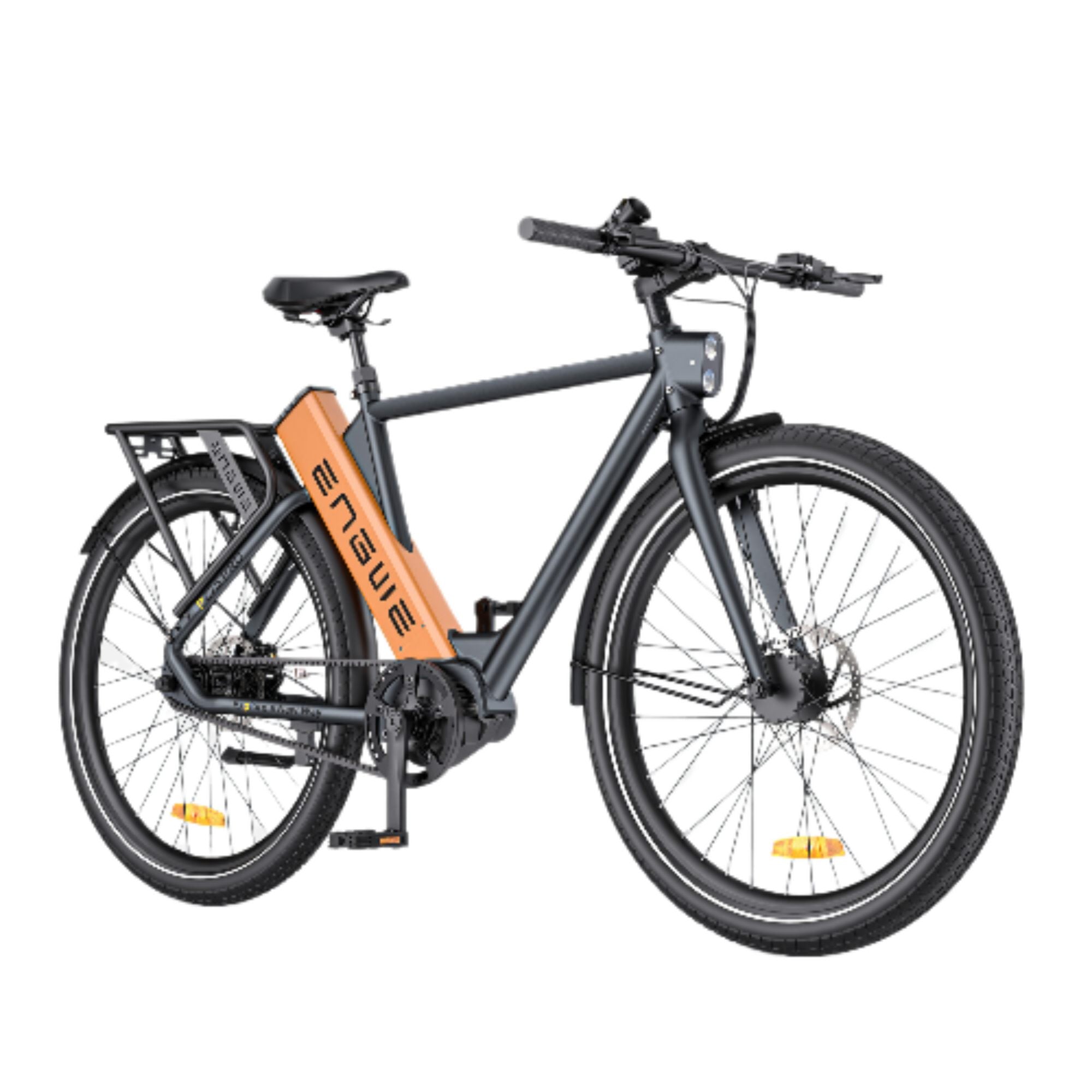 ENGWE P275 Pro Electric Bike 260 km Torque Sensor Mid-drive Motor - Orange