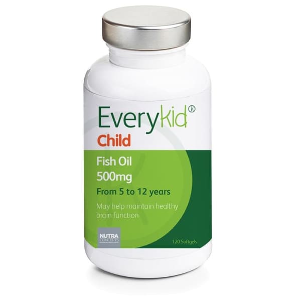 Everykid Childrens Fish Oil 500mg 120 Capsules - 120 Capsules