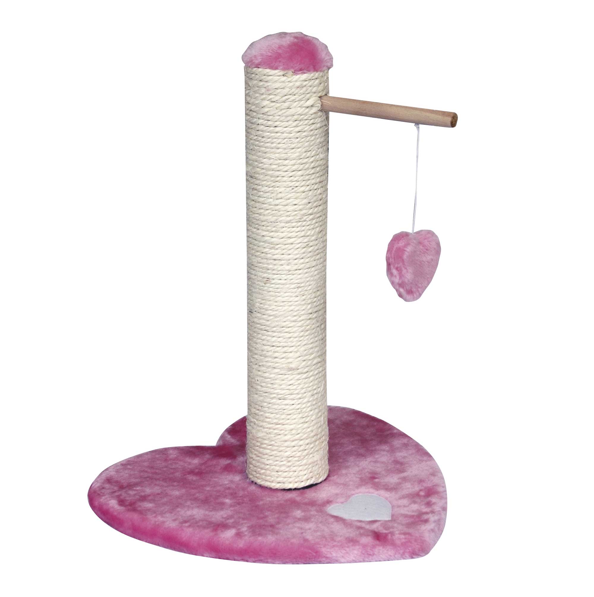 Cat Scratcher PlayHeart (46cm) Pink - Default Title