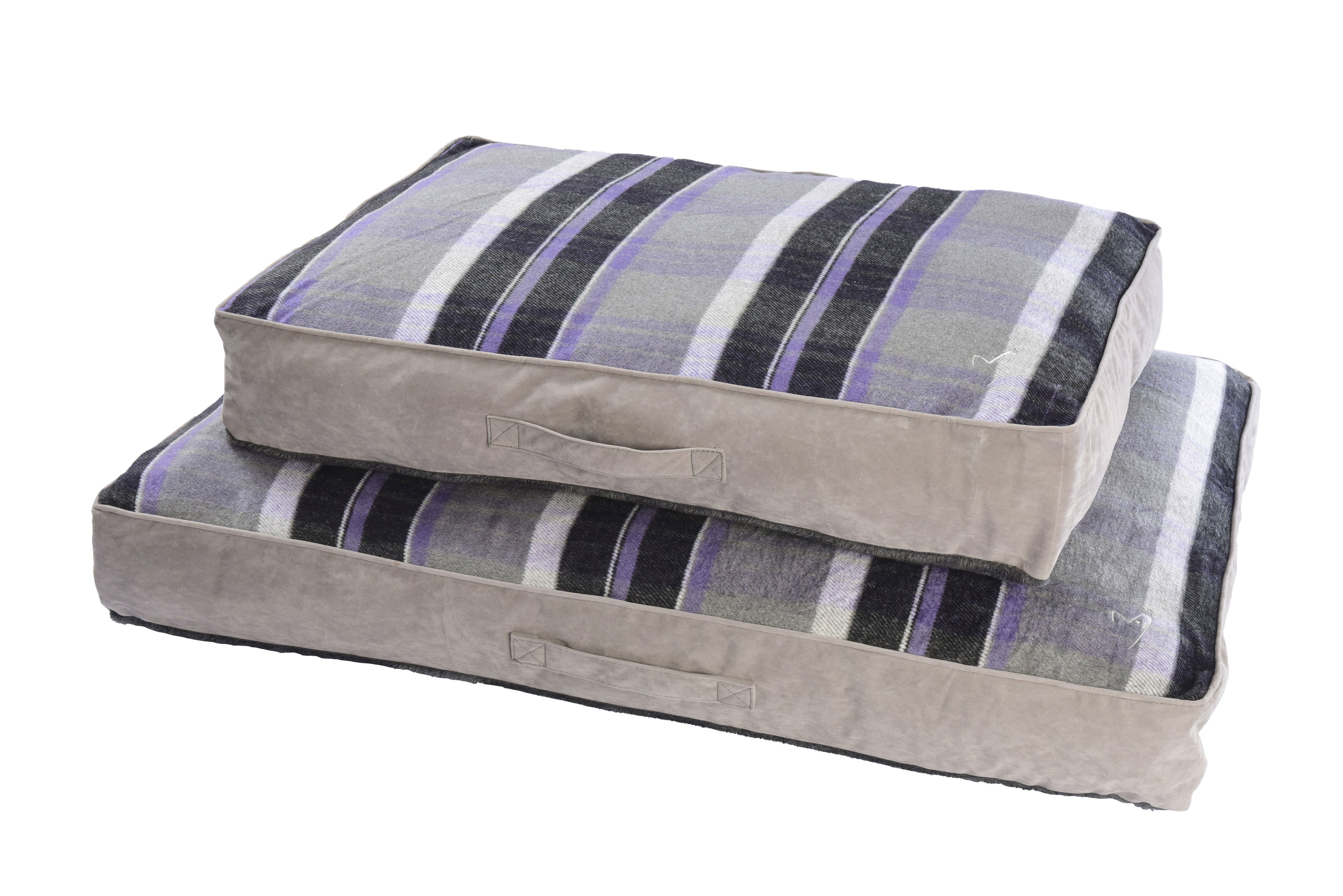 Camden Sleeper Large (71x107x13cm) Purple Check - Default Title