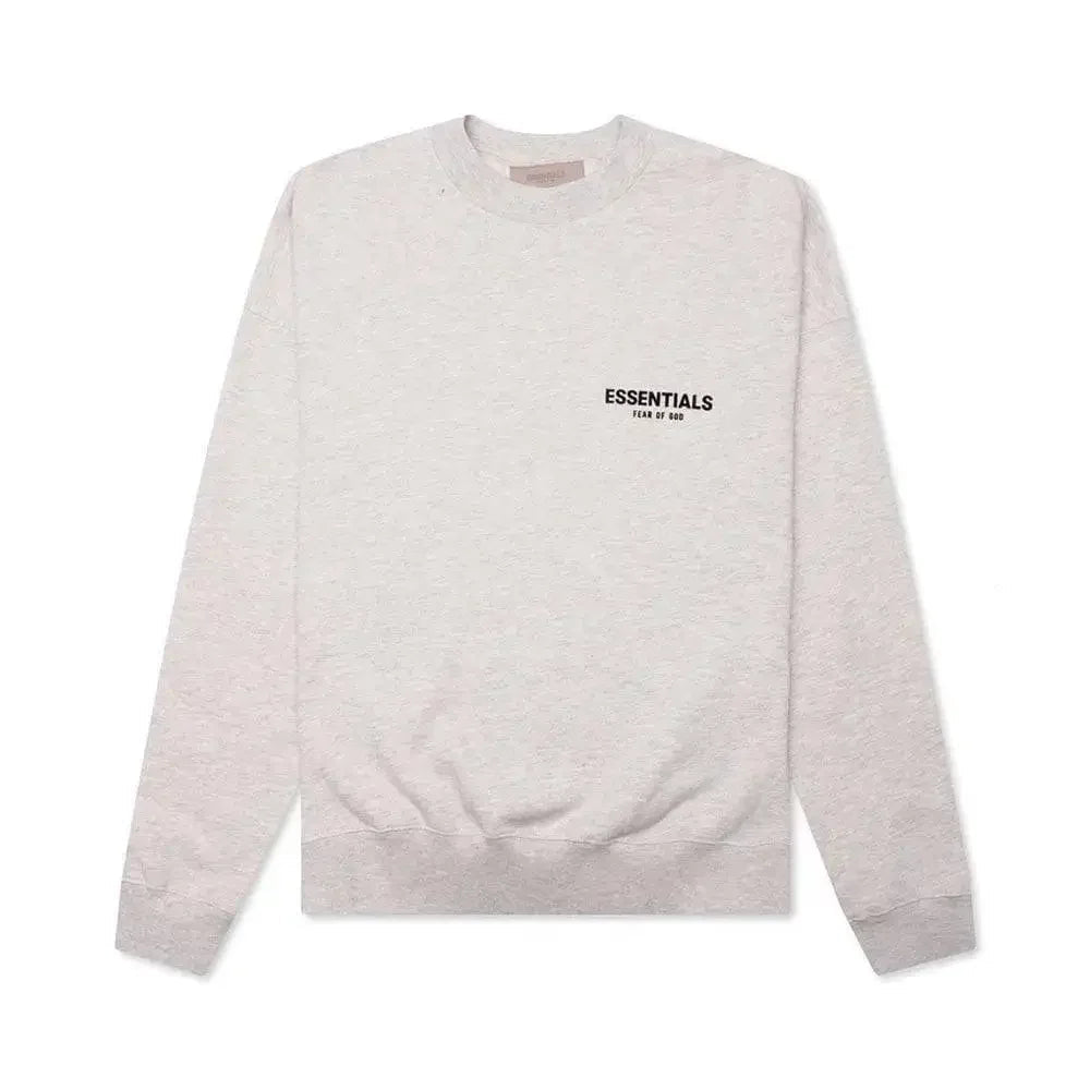 Fear of God Essentials Core Collection Crewneck Light Oatmeal - L
