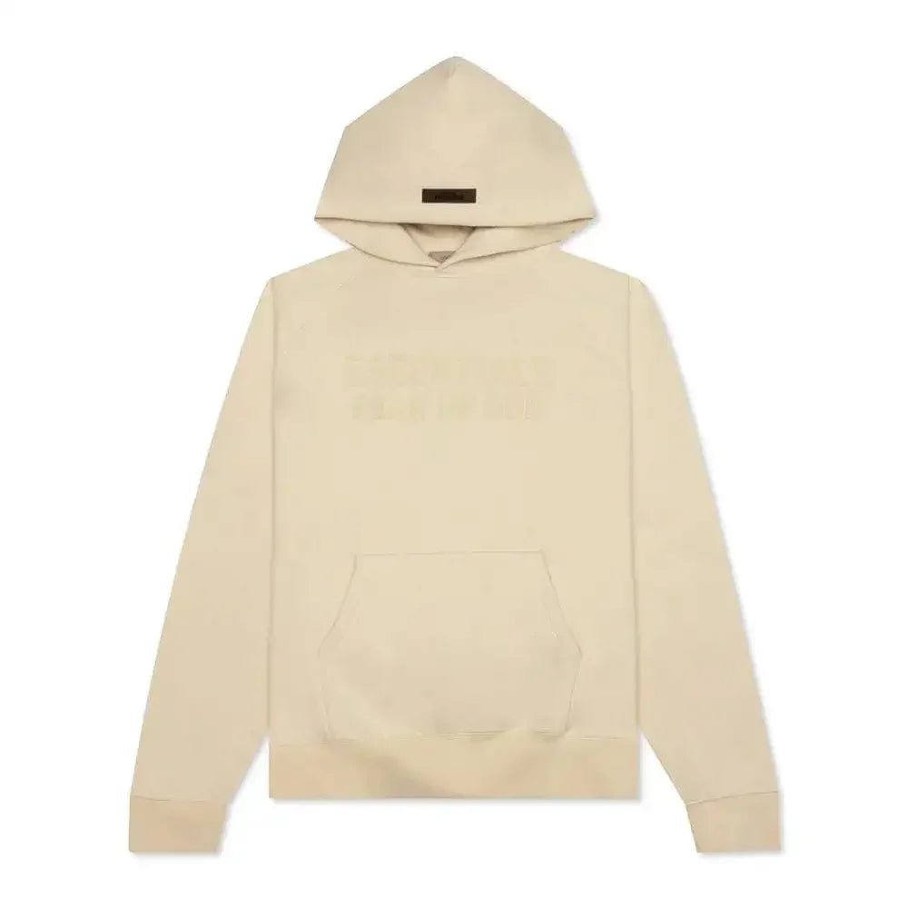 Fear of God Essentials Hoodie Egg Shell - XL
