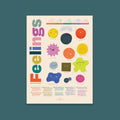 Fun Facts About Feelings Print - 24x36" / Unframed