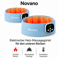 Novano Massagegürtel mit Wärme für Rücken & Bauch