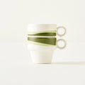 Flow Ceramic Espresso Cup (Set of 2)