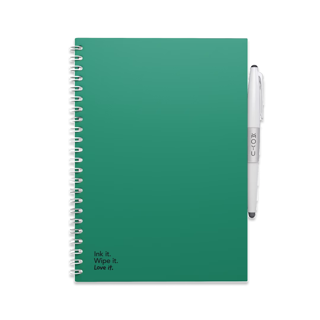 Erasable Notebook A5 - Forest Green - Softcover / A5