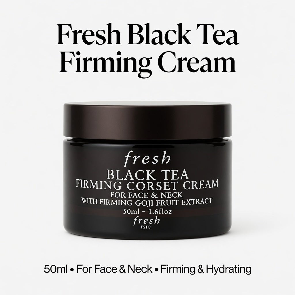 Fresh Black Tea Firming Cream 50ml - Firming & Hydrating Face Cream
