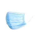 FuturePPE 3 Ply Disposable Face Mask - Surgical Masks - Blue / 50 Masks