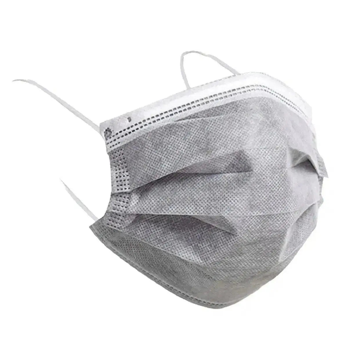 FuturePPE 3 Ply Disposable Face Mask - Surgical Masks - Gray / 100 Masks