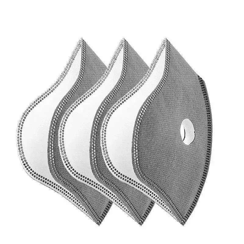 FuturePPE Mesh Sports Mask with 5-Layer Carbon Activated Filter - Filters - 12 Pack