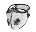FuturePPE Mesh Sports Mask with 5-Layer Carbon Activated Filter - White