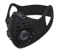 FuturePPE Neoprene Sports Face Mask with Premium Filter - Black