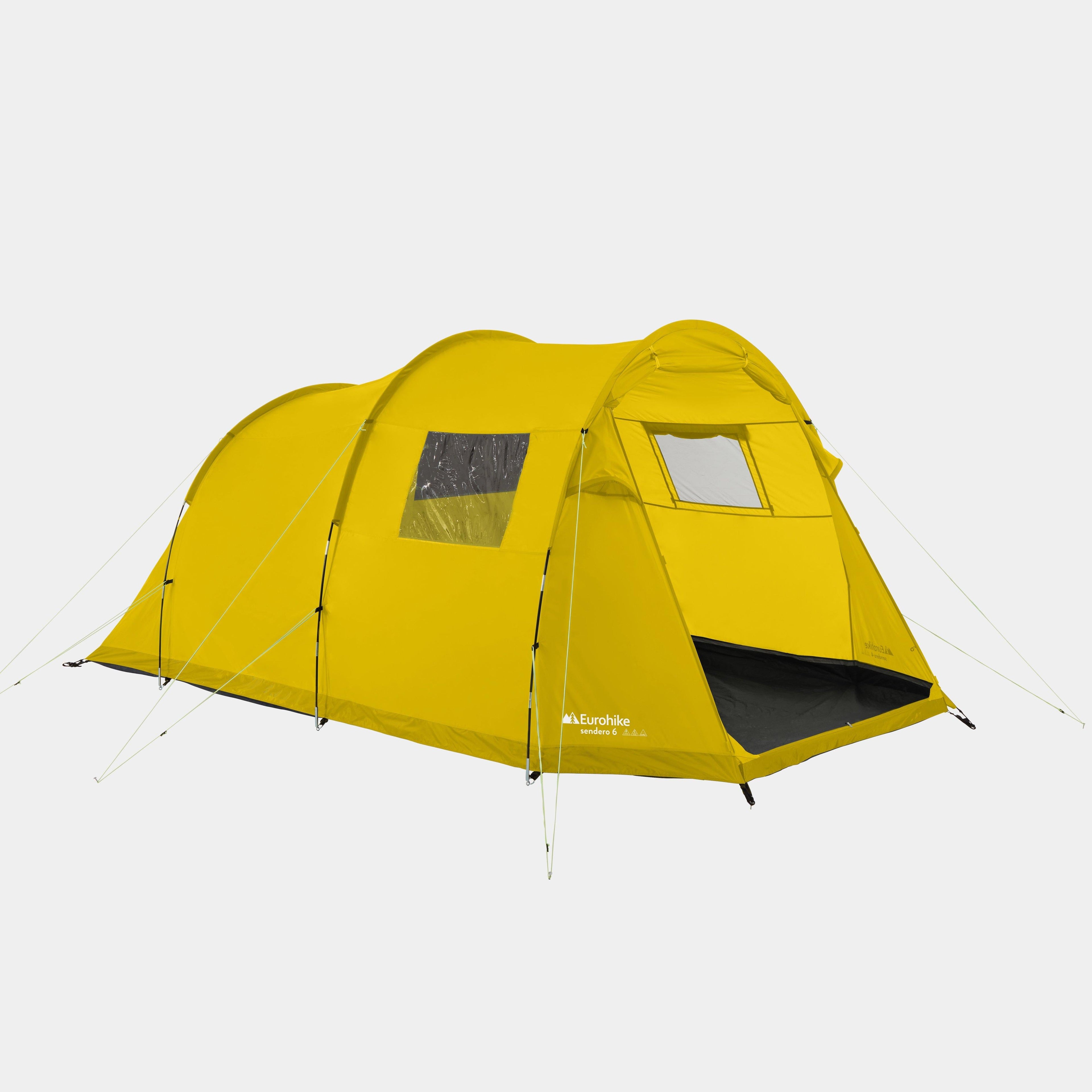 Sendero 4 Family Tent - Yellow / One Size