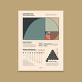 Golden Ratio Chart Print - 12x16" / Unframed