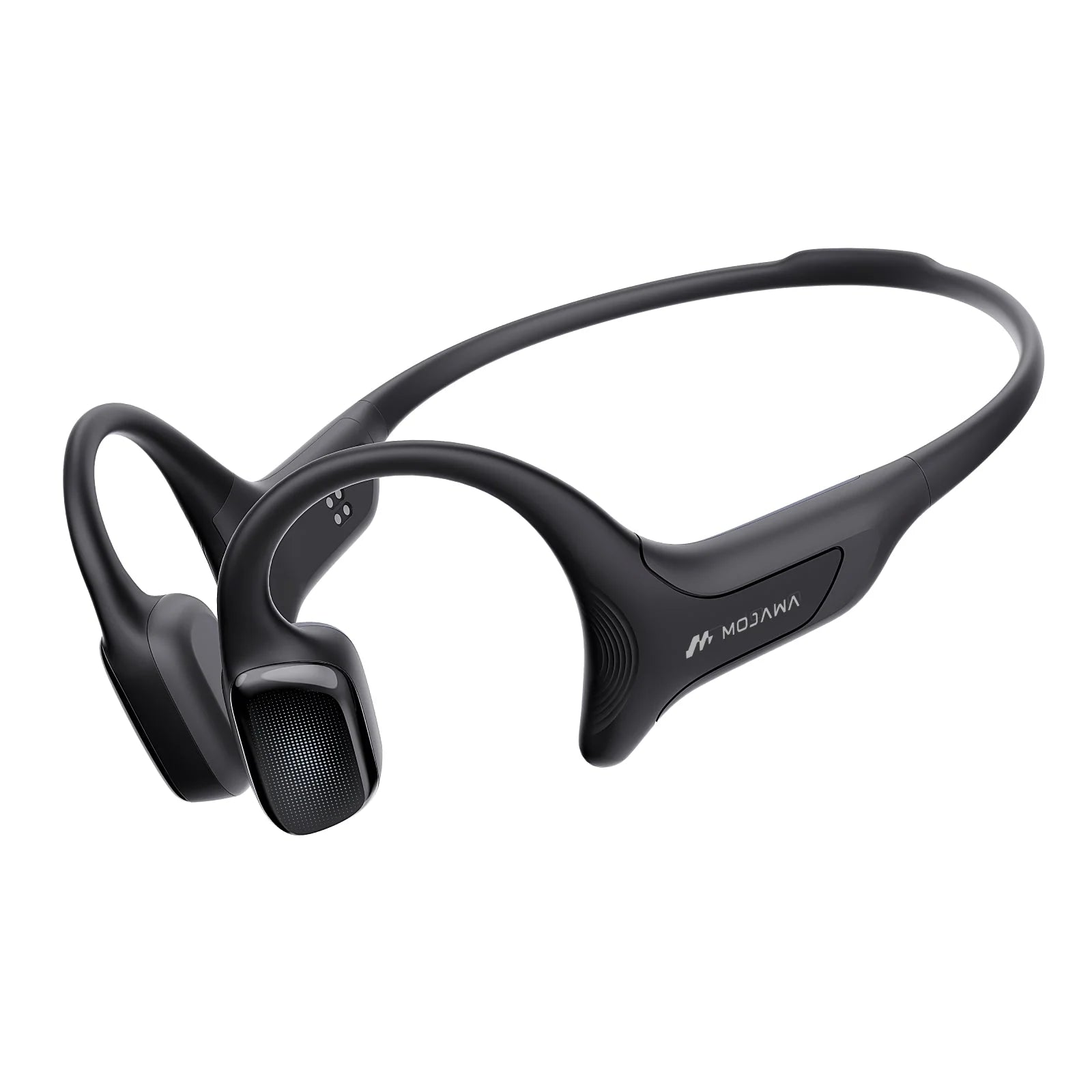HaptiFit Terra Bone Conduction Headphones | Heart rate monitoring and activity tracking - Black