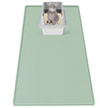 51" x 25.6" Green Diamond Silicone Mat Litter Trapping Mat - 51" x 25.6"