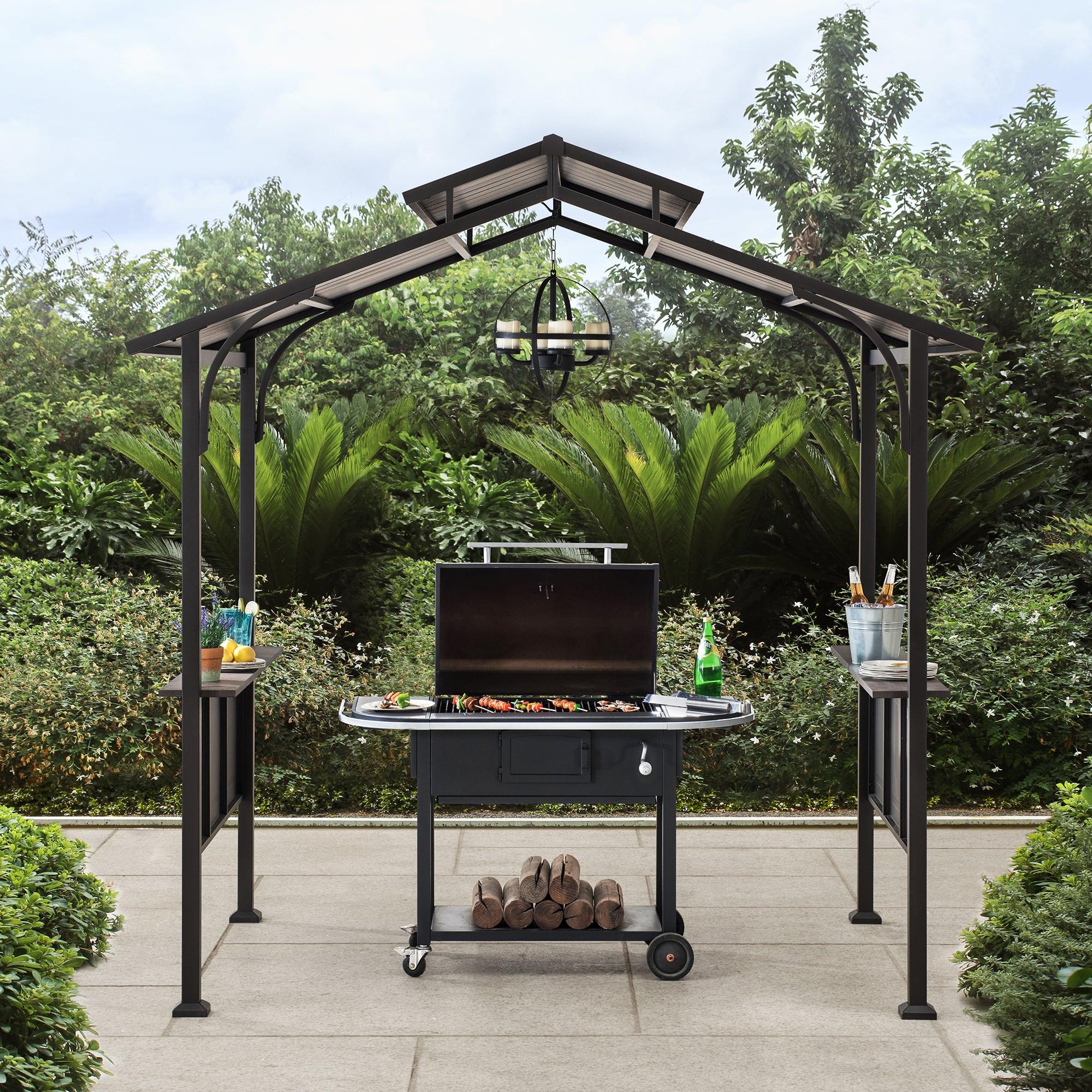 ASPE Steel Grill Gazebo - 152cm x 244cm