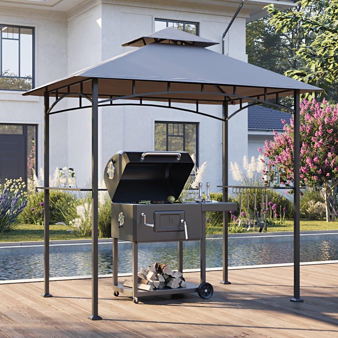 Steel Grill Gazebo LINAS - 152cm x 244cm