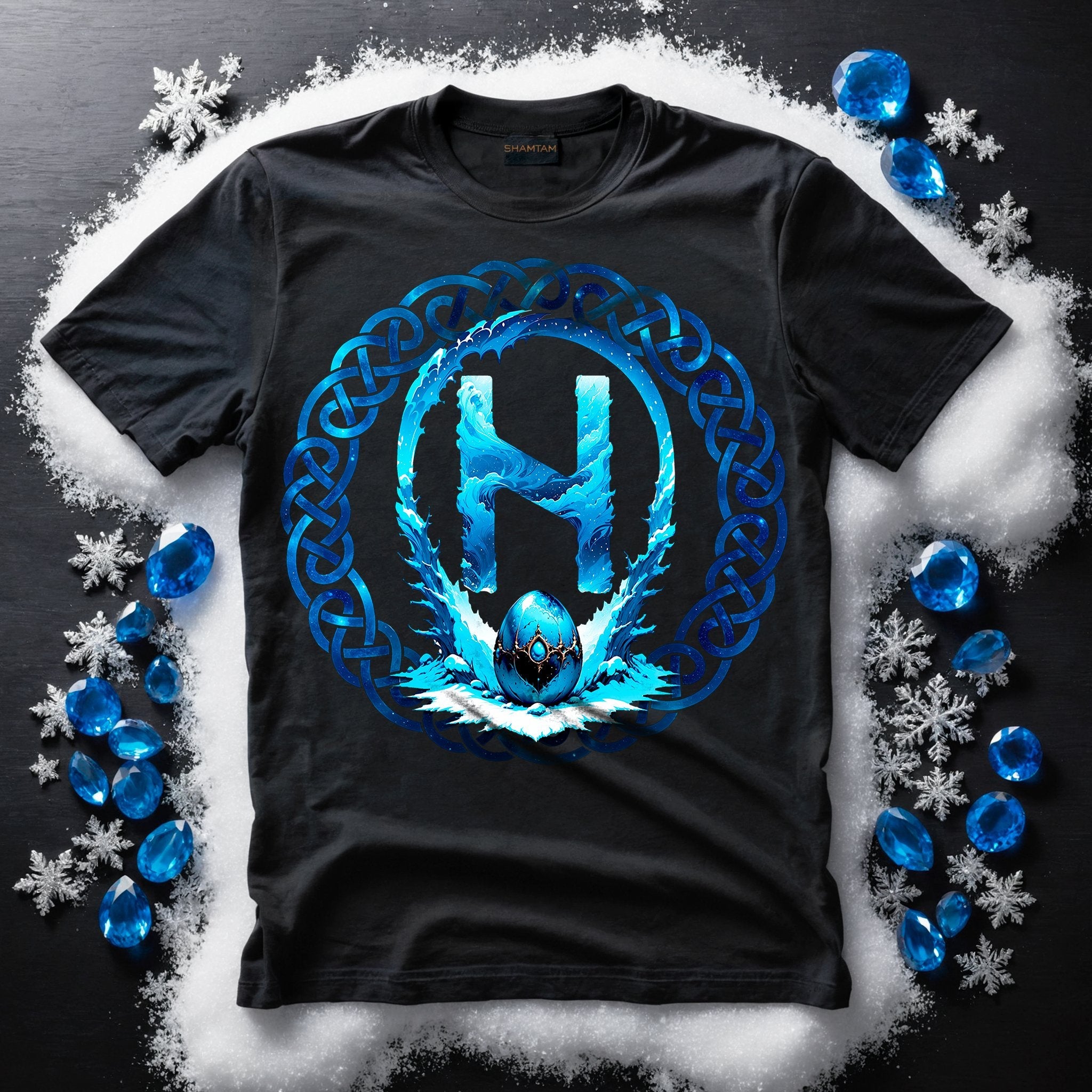 Hagalaz Rune Unisex T-Shirt Rune Of Disruption - Default Title
