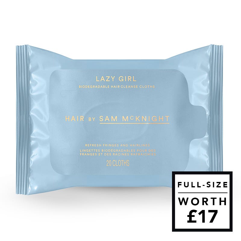 Lazy Girl Biodegradable Hair Cleanse Cloths