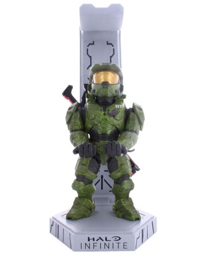 Master Chief Light Up Controller, Headphone and Phone Stand - Halo Infinite, Cable Guys Deluxe