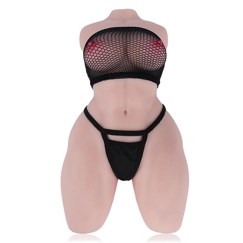Hannah Mini: 11LB Mini Muscular Sex Doll Male Masturbator - Fair