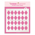 Harlequin Pattern Stencil