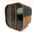 Hekla CUBE 250 Outdoor Cube Sauna – 6 Person - Harvia 9kW PC90 (+£100)