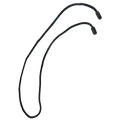Hilco Gorilla Grip Strap - Black