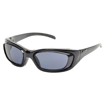 Hilco Leader Low Rider Sunglasses - Black frame Gray lenses