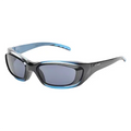 Hilco Leader Low Rider Sunglasses - Blue Frame Gray lenses