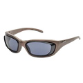Hilco Leader Low Rider Sunglasses - Bronze frame Gray lenses