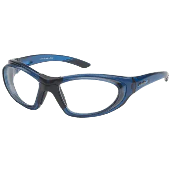 Hilco T-Zone Safety Rated Sports Goggles - Navy Blue frame no lenses