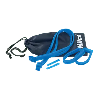 Hilco Vantage Adult Prescription Swim Goggle - Blue Goggle Parts Kit (eye cups/ strap and nosebridges)