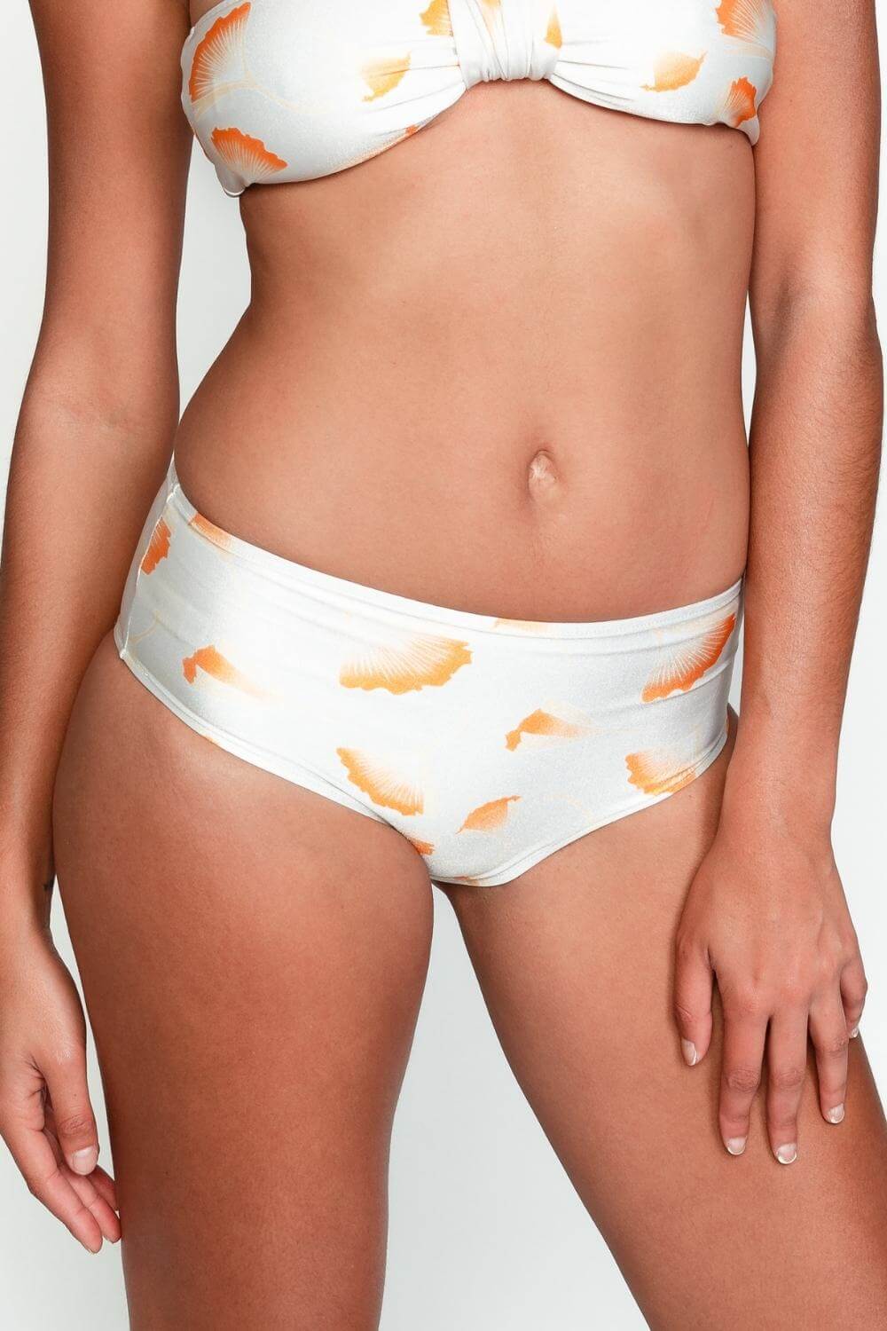 Serena Hipster Bikini Bottom Ginkgo Ivory - Medium